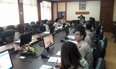 ประชุมศูนย์อำนวยการช่วยเหลือและฟื้นฟูผู้ประสบอุทกภัยด้านการเกษตร ( conference) กับสำนักงานเขตภูมิภาคทั้ง 9 เขตในสังกัดกรมส่งเสริมการเกษตร