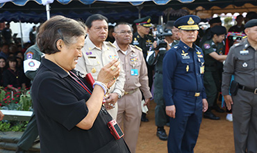 สมเด็จพระเทพรัตนราชสุดาฯ สยามบรมราชกุมารี เสด็จทรงปฏิบัติพระราชกรณียกิจ ณ โรงเรียน ตชด.เทคนิคดุสิต