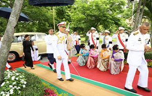 พระราชพิธีพืชมงคลจรดพระนังคัลแรกนาขวัญ