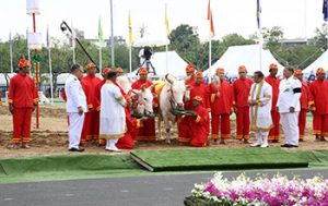 พระราชพิธีพืชมงคลจรดพระนังคัลแรกนาขวัญ