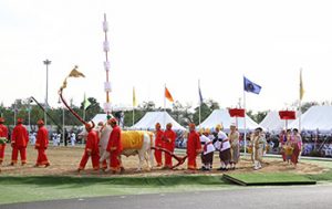 พระราชพิธีพืชมงคลจรดพระนังคัลแรกนาขวัญ