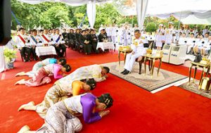 พระราชพิธีพืชมงคลจรดพระนังคัลแรกนาขวัญ