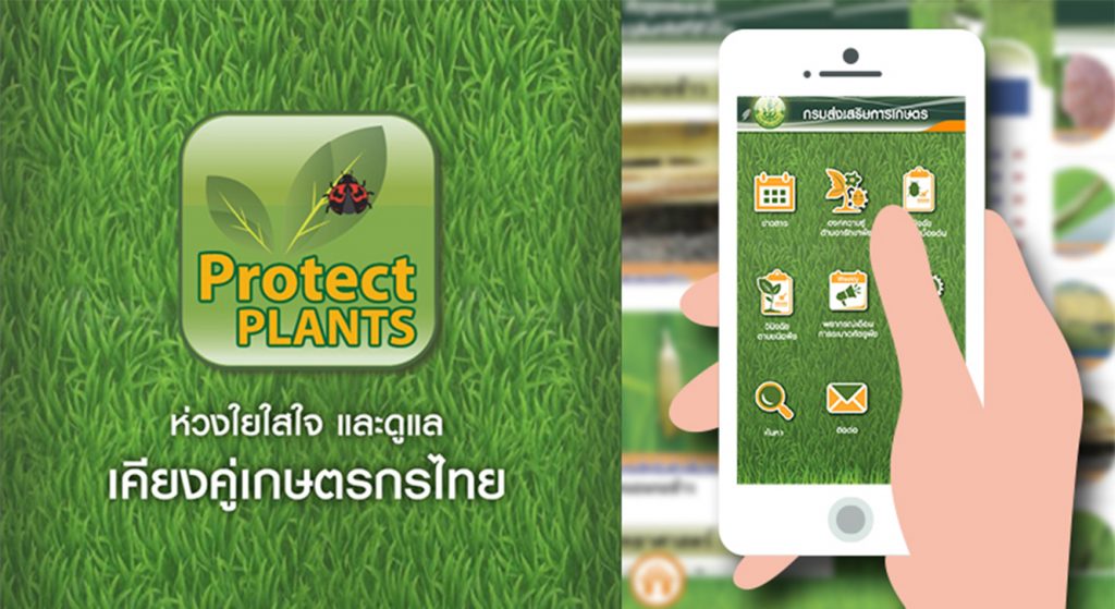 Application Protect Plants เคียงคู่เกษตรกรไทย Application Protect Plants เคียงคู่เกษตรกรไทย