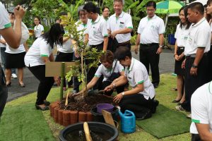 ปลูกต้นรวงผึ้ง เนื่องในโอกาสวันเฉลิมพระชนมพรรษา สมเด็จพระเจ้าอยู่หัวมหาวชิราลงกรณ บดินทรเทพยวรางกูรณ