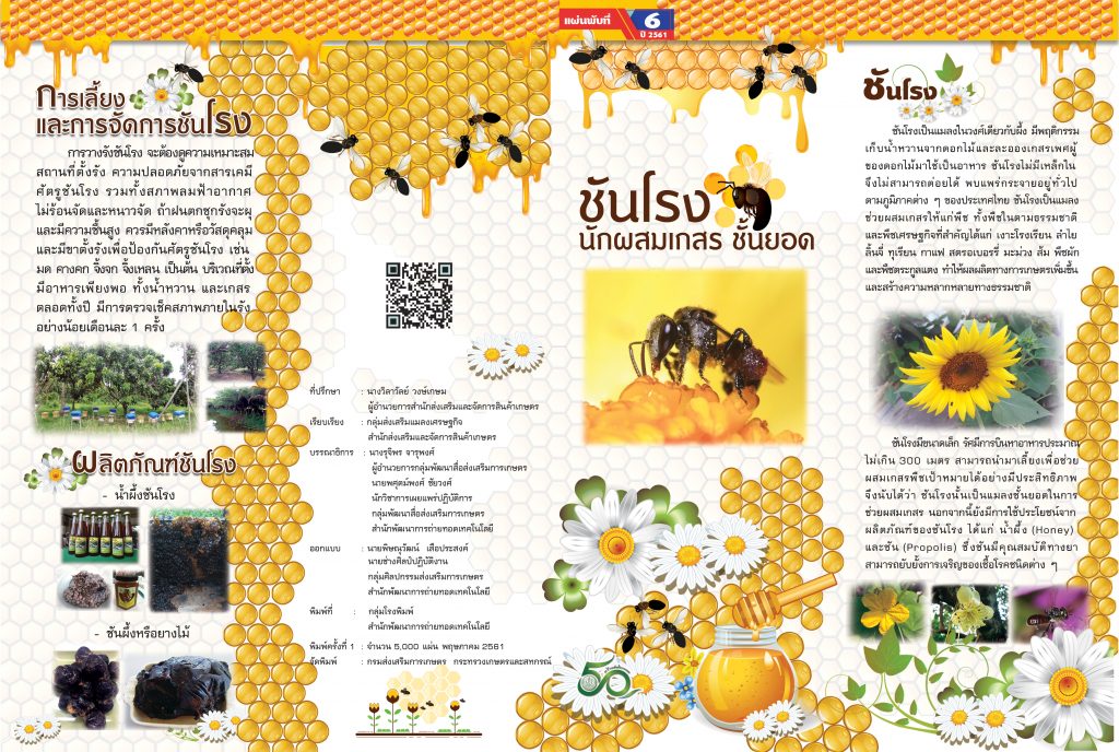 ชันโรง นักผสมเกสรชั้นยอด