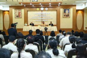 พิธีลงนามบันทึกความเข้าใจร่วมกับสถานีวิทยุกระจายเสียงมหาวิทยาลัยเกษตรศาสตร์ และสมาคมสื่อมวลชนเกษตรแห่งประเทศไทย
