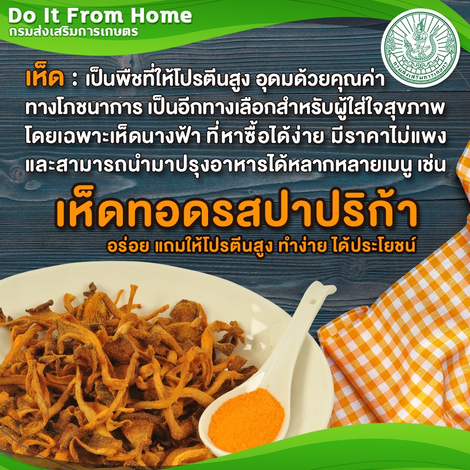 เห็ดทอดรสปาปริก้า