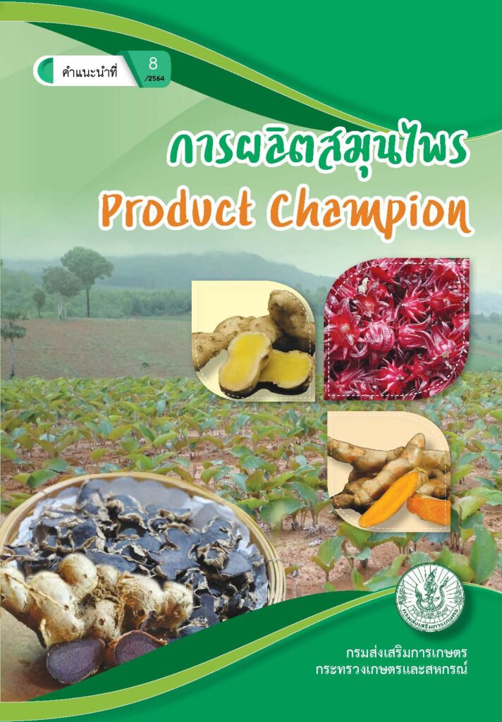 การผลิตสมุนไพร Product Champion