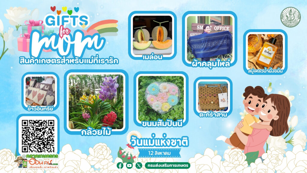 สินค้าเกษตรสำหรับแม่ที่เรารัก