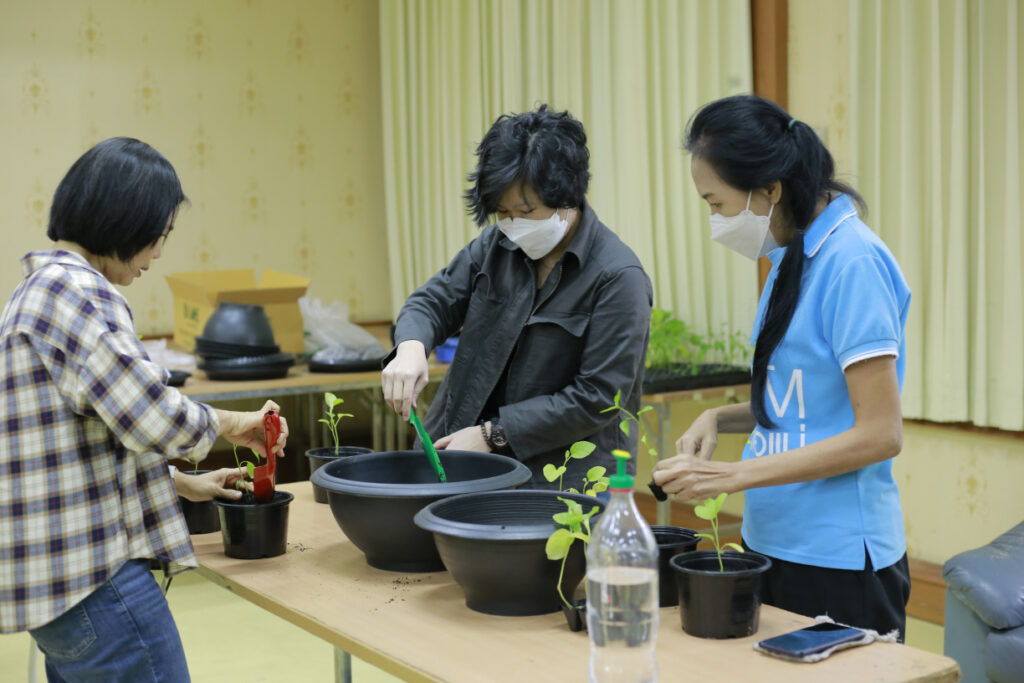 โครงการรณรงค์ส่งเสริมการปลูกผักสวนครัวในภาชนะ