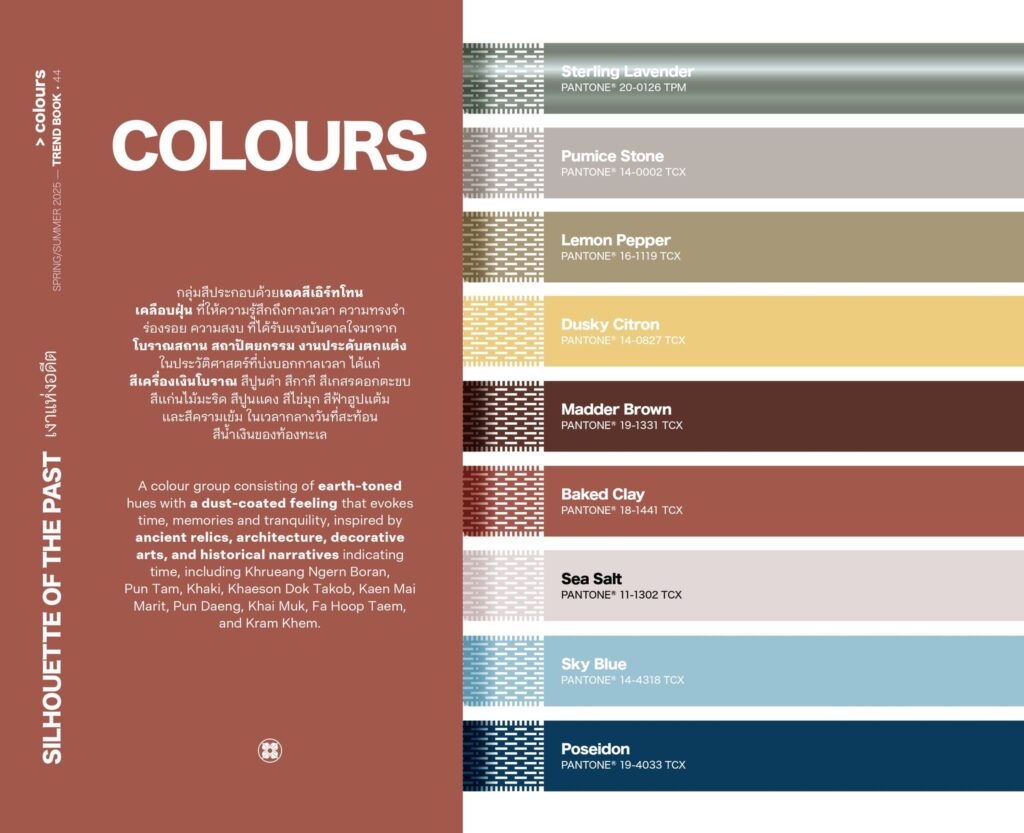 หนังสือ Thai Textiles Trend Book Spring / Summer 2025 หนังสือ Thai Textiles Trend Book Spring / Summer 2025