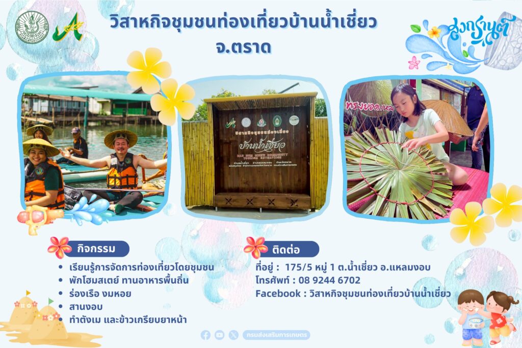 สงกรานต์นี้เที่ยวไหนดี .... พาครอบครัวมาชม ช้อป ชิม แชะ กันได้ที่แหล่งท่องเที่ยวเชิงเกษตร