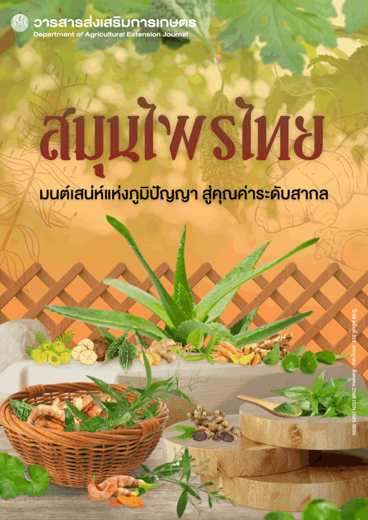วารสารส่งเสริมการเกษตร ปีที่ 58 ฉบับที่ 323 (กรกฎาคม – สิงหาคม 2568)
