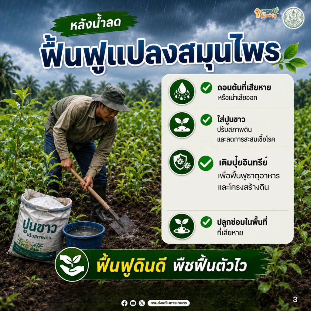 รับมือน้ำท่วมสมุนไพร รับมือน้ำท่วมสมุนไพร
